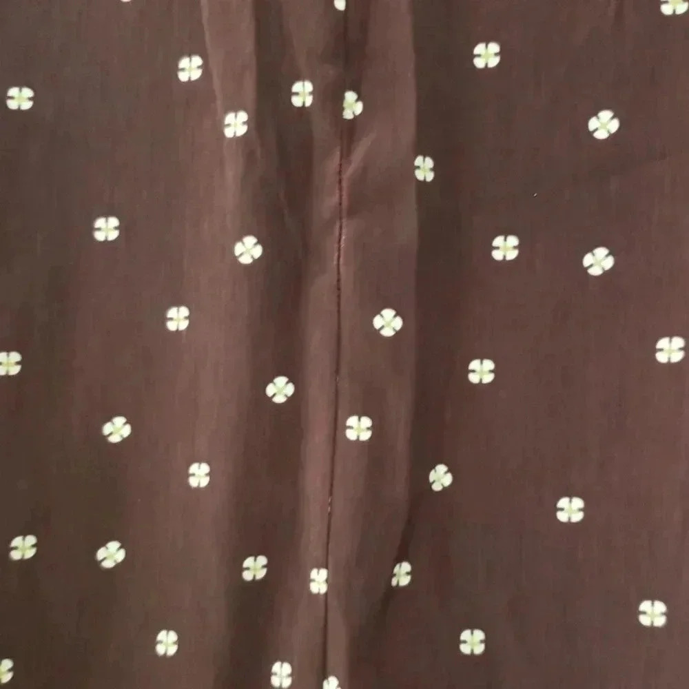 Old Navy | Dress | Burgundy Polkadot | Size L - Picture 6 of 8